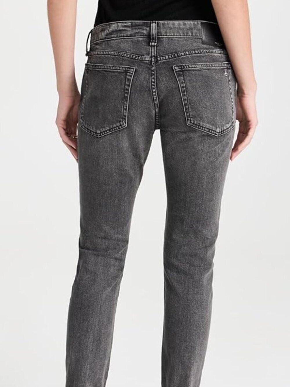 NEW NWT rag & bone Dre Low Rise Slim Fit Boyfriend Jeans Serephina size 27